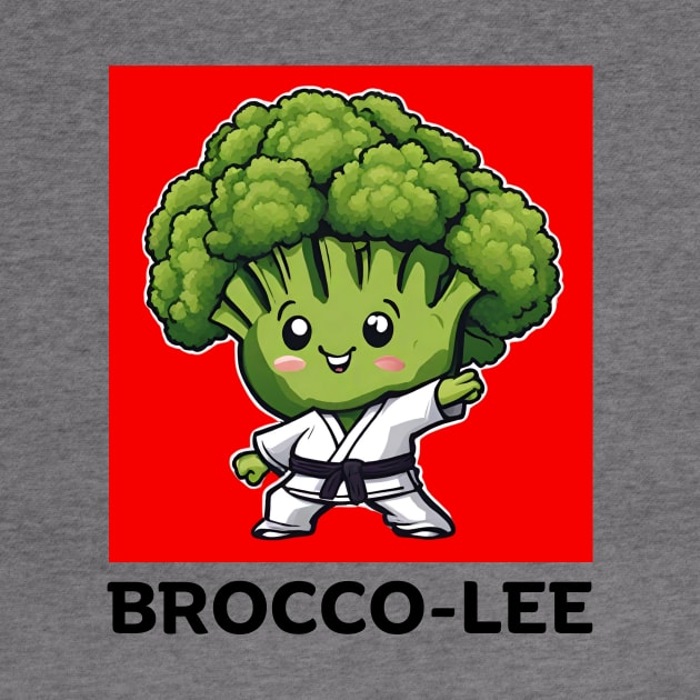 Brocco-Lee | Broccoli Pun by Allthingspunny